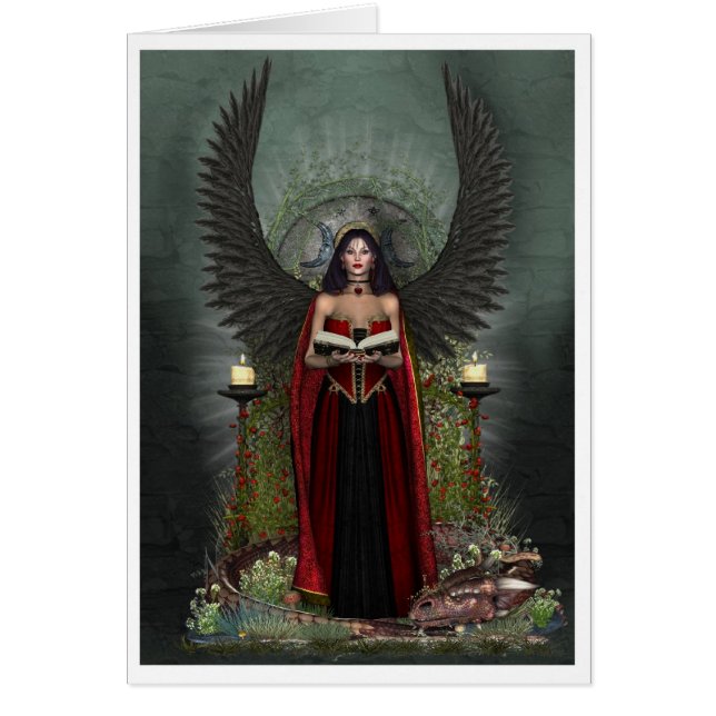 Cartão do anjo - anjo-da-guarda II (Frente)