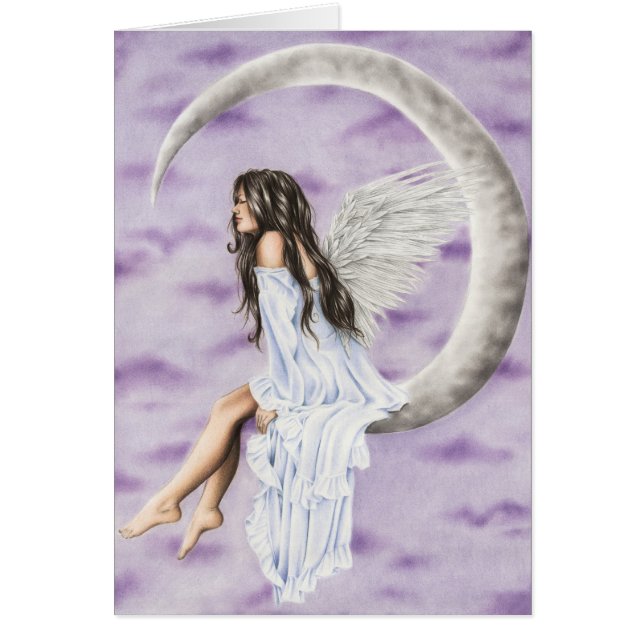 Cartão do anjo da lua (Frente)