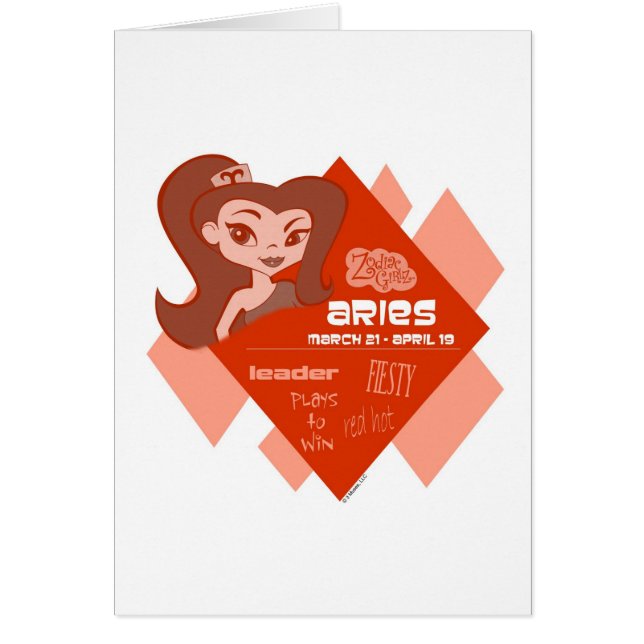 Cartão do Aries (Frente)