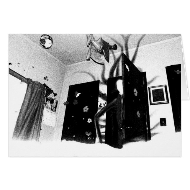 Cartão do armário de Slenderman (Frente Horizontal)