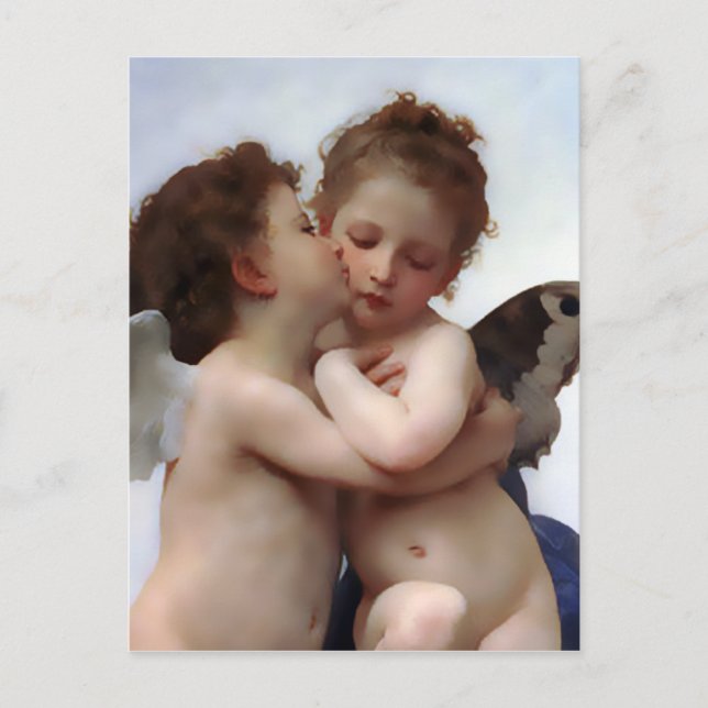 Cartão do beijo dos anjos (Frente)