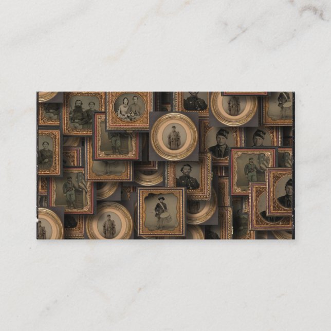 Cartão do Blogger da árvore genealógica (Frente)