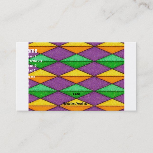 Cartão do bobo da corte (Frente)