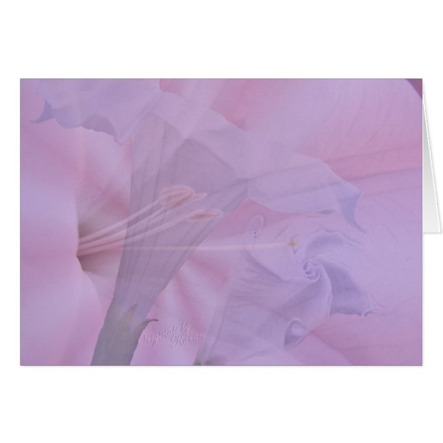 Cartão Do botão à flor (Frente Horizontal)