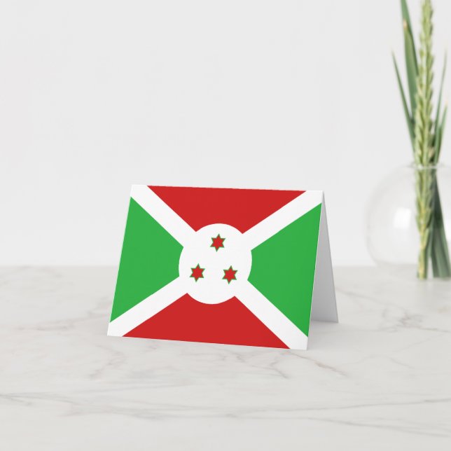 Cartão do Burundi (Frente)