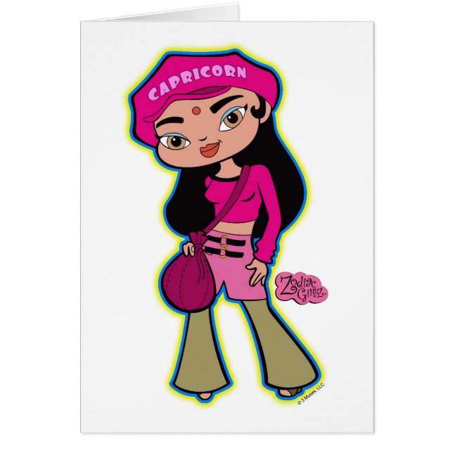 Cartão do Capricórnio (Frente)