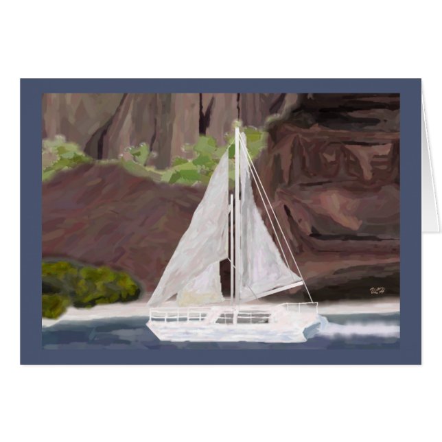 Cartão Do "cartão da arte segundo vento" (Frente Horizontal)