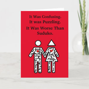 Cartão do Casal Labirinto Encontrando Amor