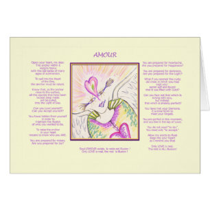 Cartão do caso amoroso