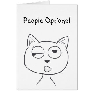 Cartão do Catnip de Stinkeye