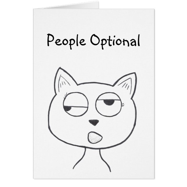 Cartão do Catnip de Stinkeye (Frente)