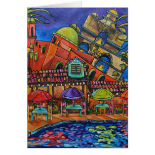 cartão do centro de San Antonio