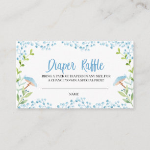 Cartão do cerco do Raffle da fralda do elefante