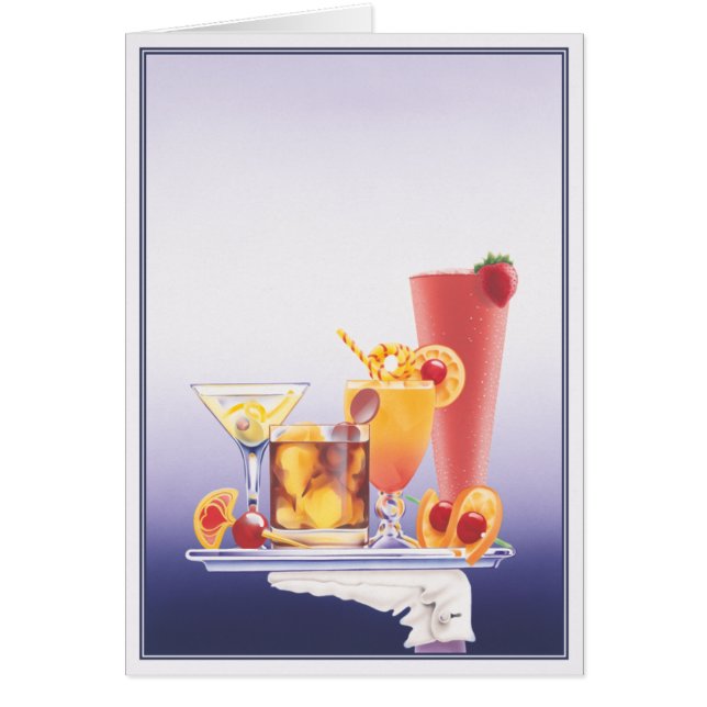 Cartão © do cocktail (Frente)