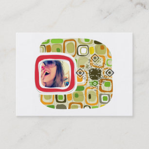 Cartão do código do negócio QR, 3,5" x2.0",