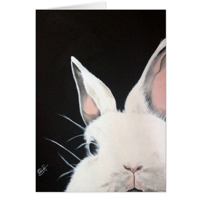 Cartão do coelho (Frente)