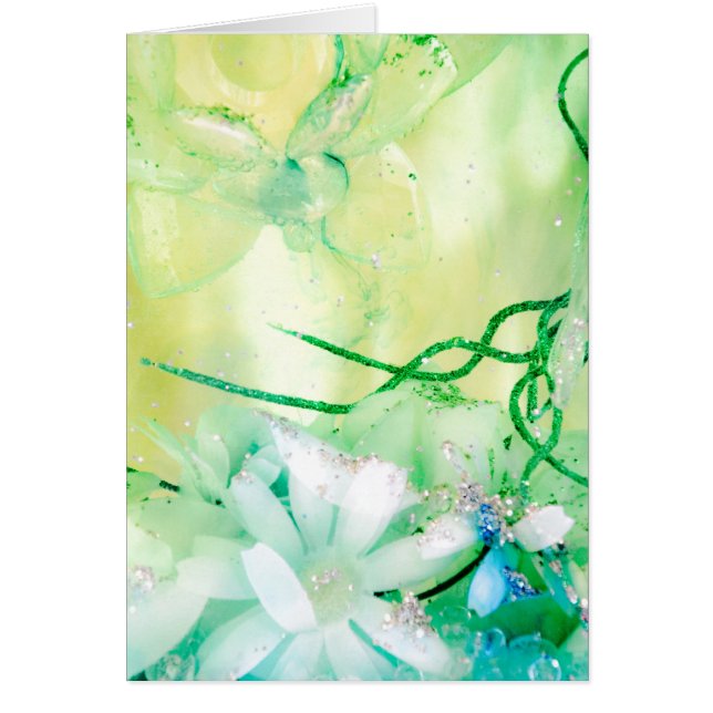 Cartão Do "coleção do jardim Titania" (Frente)