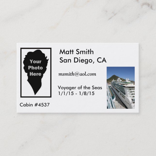 Cartão do cruzeiro (Frente)