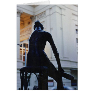 Cartão do dançarino novo" do jardim de Covent "