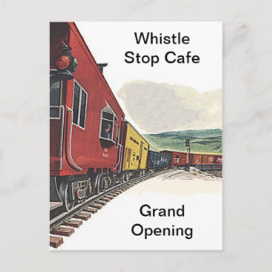 CARTÃO do depósito do viagem do trilho do RR da