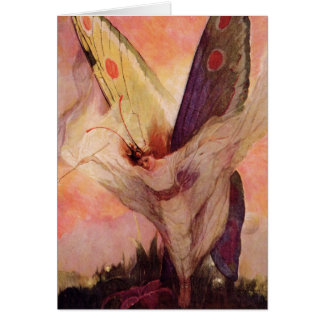 Cartão do design das crianças feericamente da