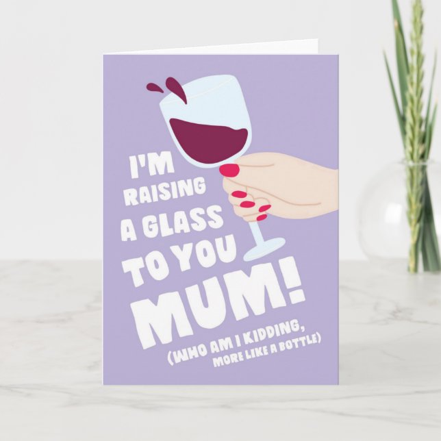 Cartão do Dia da Mãe (Frente)