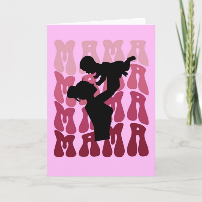 Cartão do Dia das Mães (Frente)