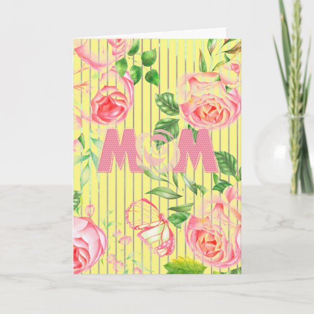 Cartão do Dia das Mães (Frente)