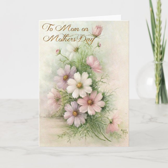 Cartão do Dia das Mães (Frente)