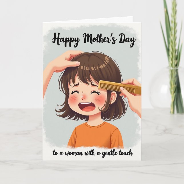 Cartão do Dia das Mães Acabamento Fosco (Frente)