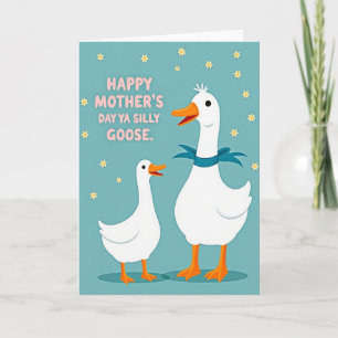 Cartão do Dia das Mães Blossom Mother Goose