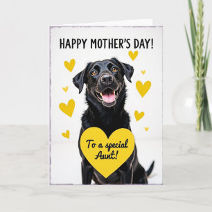 Cartão do Dia das Mães Cachorros Amorosos