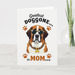 Cartão do Dia das Mães Caninas Geniais