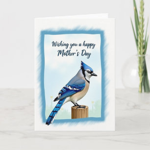 Cartão do Dia das Mães Cerulean Crest