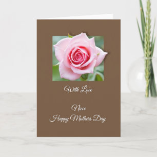 Cartão do Dia das Mães com Estampa Floral de Bolin