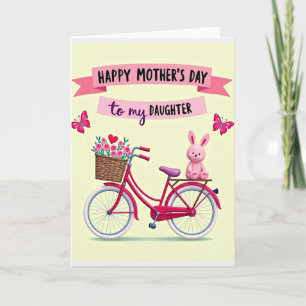 Cartão do Dia das Mães da Fuchsia Bike