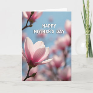 Cartão do Dia das Mães da Primavera