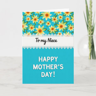 Cartão do Dia das Mães da Primavera