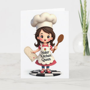 Cartão do Dia das Mães do Chef Alegre
