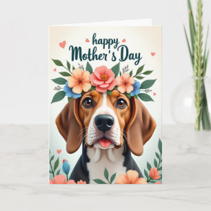 Cartão do Dia das Mães do Matte Hound