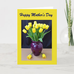 Cartão do Dia das Mães Elegant Blooms
