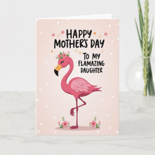 Cartão do Dia das Mães Fuchsia Bird