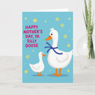 Cartão do Dia das Mães Galinha Tonta