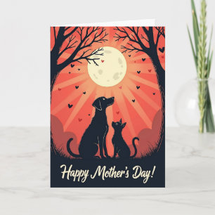 Cartão do Dia das Mães Indigo Pets
