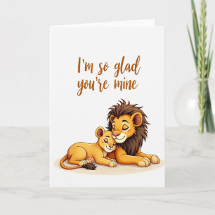 Cartão do Dia das Mães Jungle Love