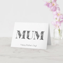 Cartão do Dia das Mães Mamãe