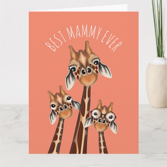 Cartão do Dia das Mães - MELHOR MAMÃE DE TODAS (Frente)