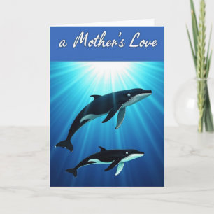 Cartão do Dia das Mães Oceânico