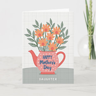 Cartão do Dia das Mães para a Filha