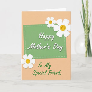 Cartão do Dia das Mães para Amiga Especial